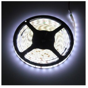 Banda LED PREMIUM 5630, fara gel, 300 LED (60 LED/1m) 80W, IP45, Lumina Rece