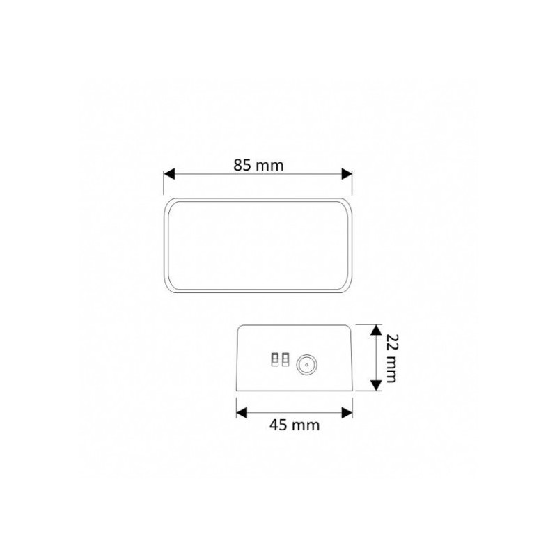 Telecomanda pentru sistem de iluminat cu LED RF 4 zone