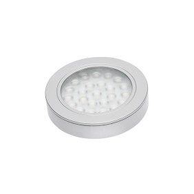 Spot LED Vasco Montaj Incastrat/Aplicat 12V DC, 1.7W, 24 SMD3825, 130lm, cablu 2m cu miniAMP, IP20