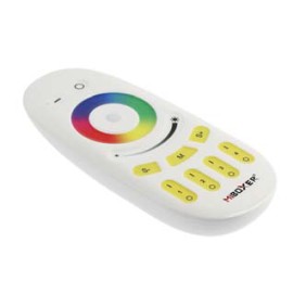 Telecomanda pentru Controler LED RGBW 4 zone de control, aria max. 30 m, IP20, baterie 2xAAA 1,5V