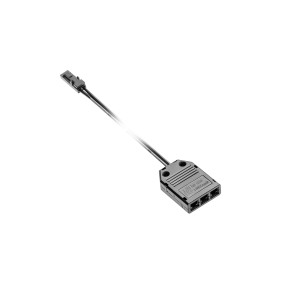 Conector de distributie cu 3 intrari si cablu de 2 m