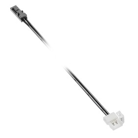 Micro conector XC11 benefic pentru benzi cu 600 de led-uri, cu lungimea de 2 m si mini AMP