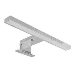 Corp de iluminat Amber Universal cu LED pentru baie, cu montaj pe corp sau pe oglinda, Finisaj Crom